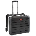 GT Line 2 Drawer Plastic Wheeled Tool Case with Key Lock 470 mm x 320 mm x 390 mm ROCK TURTLE PEL