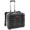 GT Line 2 Drawer Plastic Wheeled Tool Case with Key Lock 470 mm x 320 mm x 390 mm ROCK TURTLE PEL