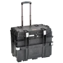 GT Line 4 Drawer Wheeled Plastic Tool Trolley with Telescopic Handle, Silent Wheels AI1.KT01