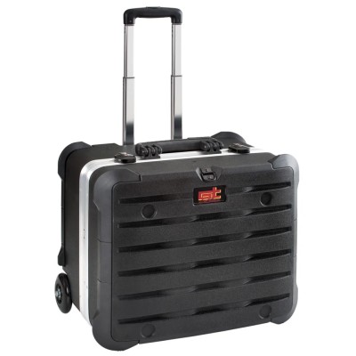 GT Line 2 Drawer Plastic Tool Case Wheeled 390 mm x 470 mm x 320 mm ROCK TURTLE PTS