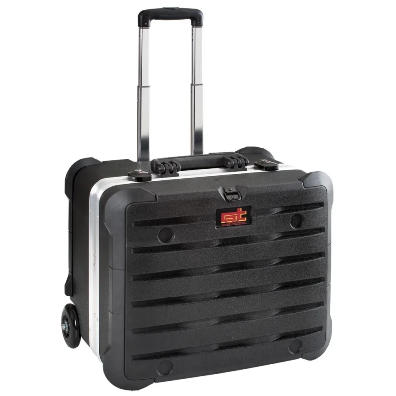 GT Line 2 Drawer Plastic Tool Case Wheeled 390 mm x 470 mm x 320 mm ROCK TURTLE PTS