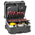 GT Line 2 Drawer Plastic Tool Case Wheeled 390 mm x 470 mm x 320 mm ROCK TURTLE PTS