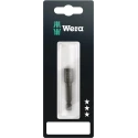 Wera Hex Screwdriver Bit, 6.35 mm Drive Size, 5.5 mm Tip Size, Steel Material, 50 mm Overall Length 05073500001
