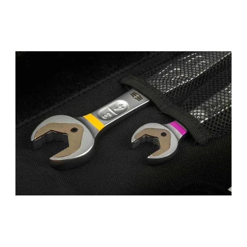 Wera 4-Piece Imperial Ratcheting Combination Spanner Set 7/16 to 3/4 in Chrome Molybdenum Steel 05073295001