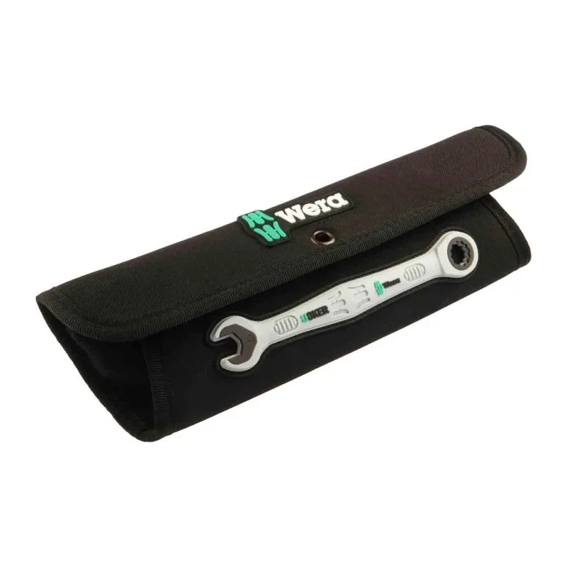 Wera 4-Piece Imperial Ratcheting Combination Spanner Set 7/16 to 3/4 in Chrome Molybdenum Steel 05073295001