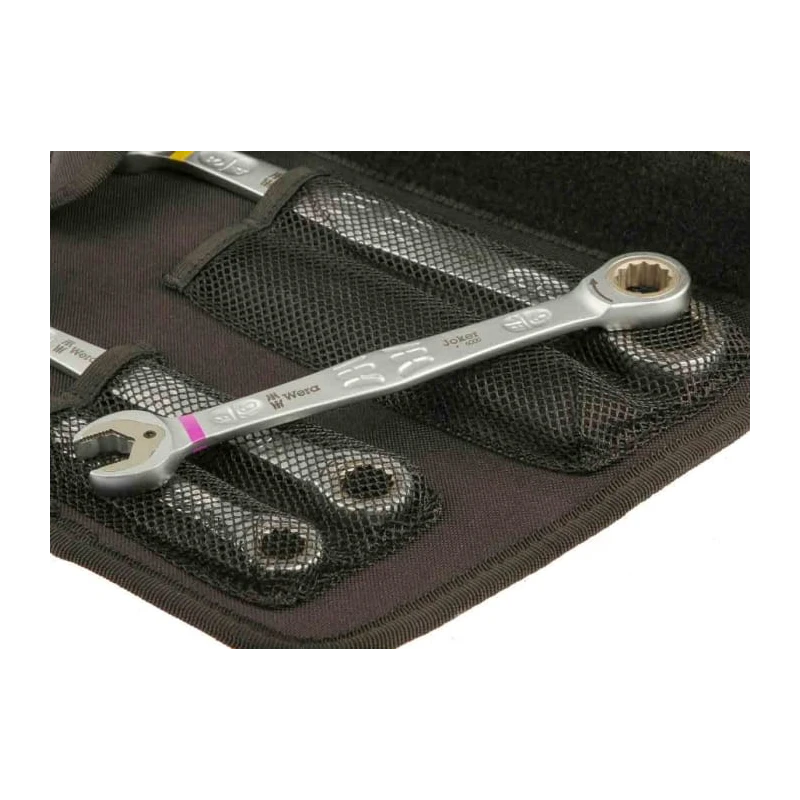 Wera 4-Piece Imperial Ratcheting Combination Spanner Set 7/16 to 3/4 in Chrome Molybdenum Steel 05073295001