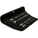 Wera 4-Piece Imperial Ratcheting Combination Spanner Set 7/16 to 3/4 in Chrome Molybdenum Steel 05073295001