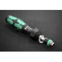 Wera Adjustable Torque Screwdriver 0.1 To 0.34 Nm, 1/4 in Drive, ±6% Accuracy 05074770001