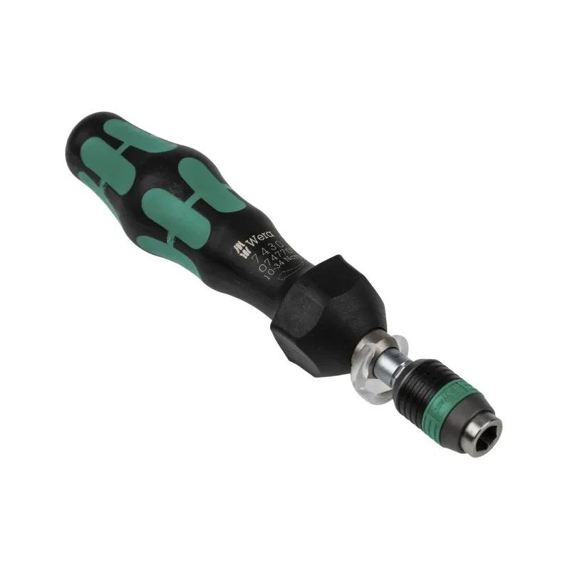 Wera Adjustable Torque Screwdriver 0.1 To 0.34 Nm, 1/4 in Drive, ±6% Accuracy 05074770001