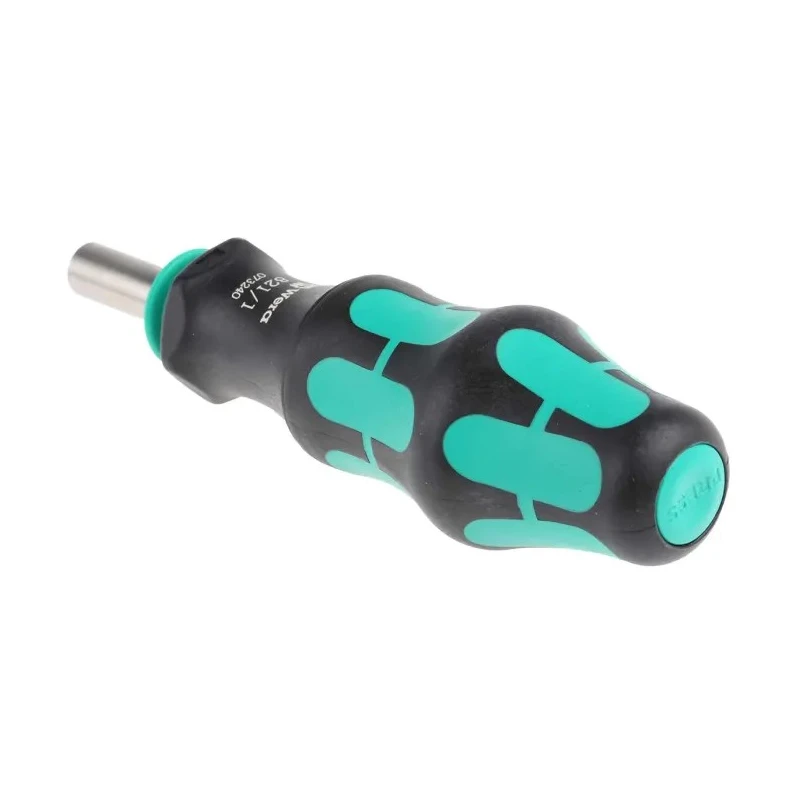 Wera Hex, Phillips, Pozidriv, Slotted Screwdriver Bit Set, Stainless Steel, 1/4 in Drive, 25 mm Length, 6 Pieces 05073240001
