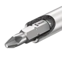 Wera Hex, Phillips, Pozidriv, Slotted Screwdriver Bit Set, Stainless Steel, 1/4 in Drive, 25 mm Length, 6 Pieces 05073240001