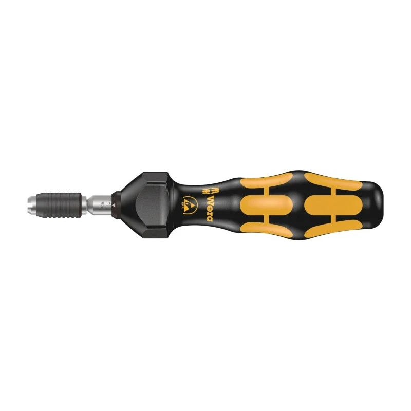 Wera Adjustable Torque Screwdriver 0.1 To 0.34 Nm 4 mm Drive ESD Safe ±6 % Accuracy 05074786001