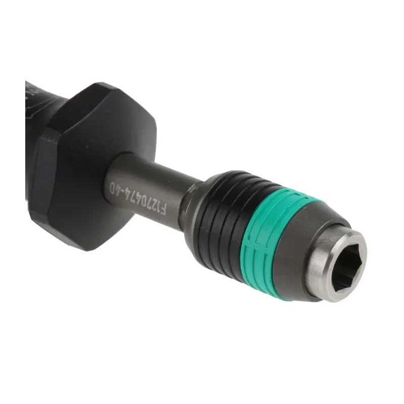 Wera Pre-Settable Torque Screwdriver, 0.1 to 0.34 Nm Torque Range, 1/4 in Drive, ESD Safe, ±6% Accuracy 05074790001