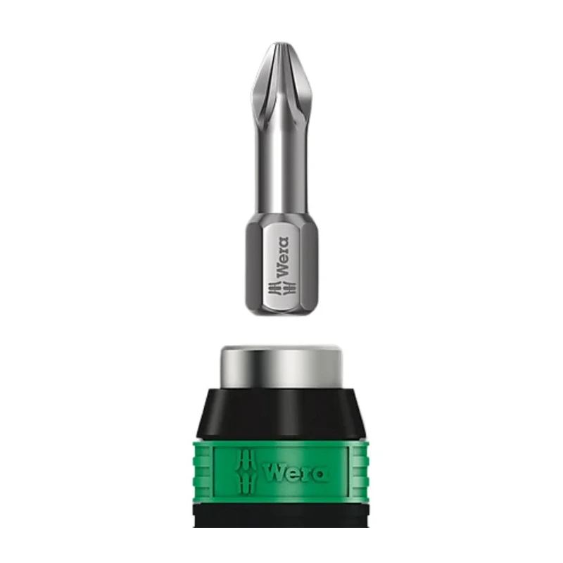 Wera Pre-Settable Torque Screwdriver, 0.1 to 0.34 Nm Torque Range, 1/4 in Drive, ESD Safe, ±6% Accuracy 05074790001