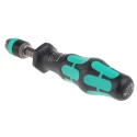 Wera Pre-Settable Torque Screwdriver, 0.1 to 0.34 Nm Torque Range, 1/4 in Drive, ESD Safe, ±6% Accuracy 05074790001