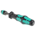 Wera Pre-Settable Torque Screwdriver, 0.3 Nm Torque Range, 1/4 in Drive, ESD Safe, ±6% Accuracy 05074792001