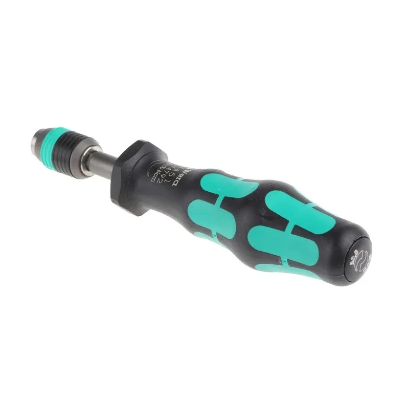 Wera Pre-Settable Torque Screwdriver, 0.3 Nm Torque Range, 1/4 in Drive, ESD Safe, ±6% Accuracy 05074792001