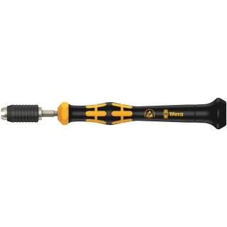 Wera Adjustable Torque Screwdriver 0.05 To 0.11 Nm 4 mm Drive ESD Safe, ±10 % Accuracy 05074810001