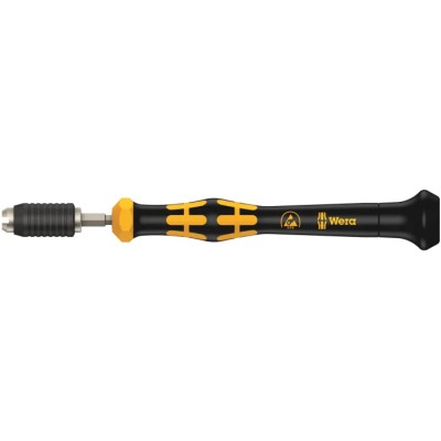 Wera Adjustable Torque Screwdriver 0.05 To 0.11 Nm 4 mm Drive ESD Safe, ±10 % Accuracy 05074810001