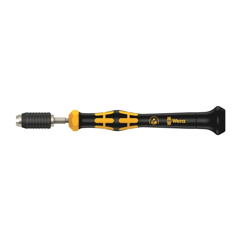 Wera Adjustable Torque Screwdriver 0.05 To 0.11 Nm 4 mm Drive ESD Safe, ±10 % Accuracy 05074810001