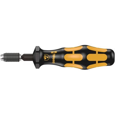 Wera Adjustable Hexagon Torque Screwdriver, 0.1 To 0.34 Nm, 4 mm Drive, ESD Safe, ±6 % Accuracy 05074826001