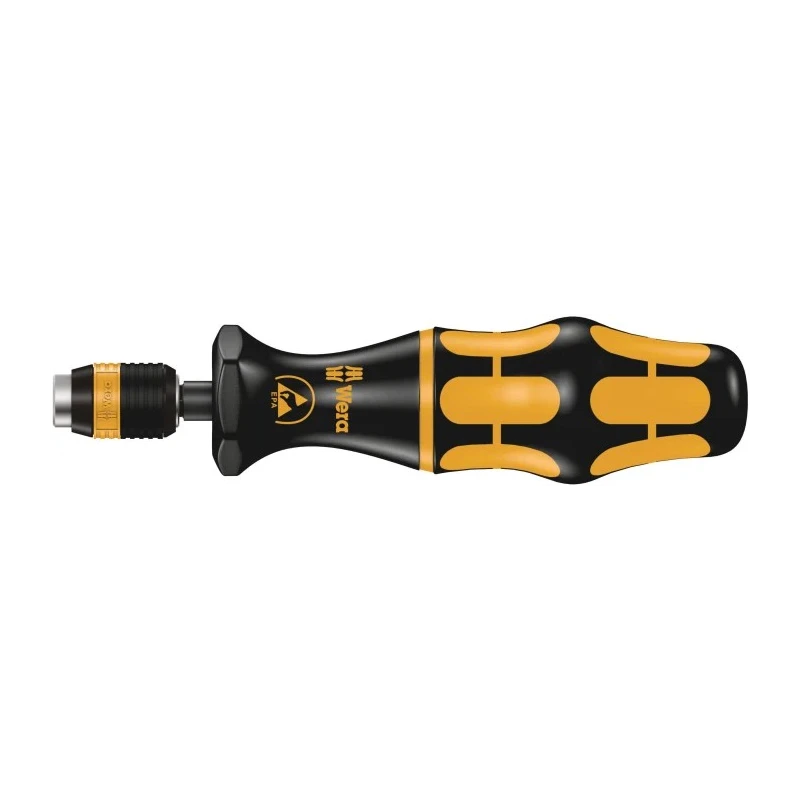 Wera Pre-Settable Torque Screwdriver 0.1 Nm, 1/4 in Drive ESD Safe, ±6% Accuracy 05074820001