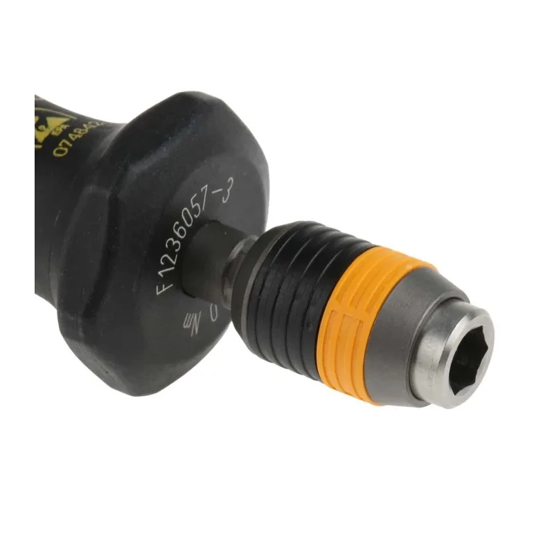 Wera Pre-Settable Torque Screwdriver, 1.2 Nm Torque Range, 1/4 in Drive, ESD Safe, ±6 % Accuracy 05074842001