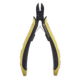 Bernstein Semi-Flush ESD Safe Nipper & Diagonal Cutter Jaw Width 11mm Overall Length 125mm 3-654-15