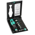 Wera High Speed Steel Countersink Drill Bit Set 3 Flute(s) 90°, 8 Pieces 1/4-inch Drive 153mm Overall Length 05104650001