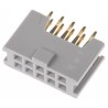 3M 8500 Series Straight Through Hole PCB Socket, 10-Contact, 2 Row, 2.54 mm Pitch, Solder Termination 8510-4500PL