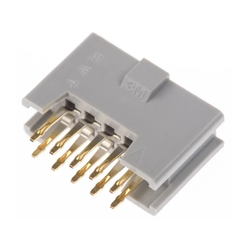 3M 8500 Series Straight Through Hole PCB Socket, 10-Contact, 2 Row, 2.54 mm Pitch, Solder Termination 8510-4500PL