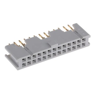 3M 8500 Series Straight Through Hole PCB Socket 26-Contact 2 Row 2.54 mm Pitch Solder 8526-4500PL