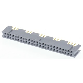 3M 8500 Series 50-Contact 2 Row 2.54 mm Pitch Straight Through Hole PCB Socket 8550-4500PL
