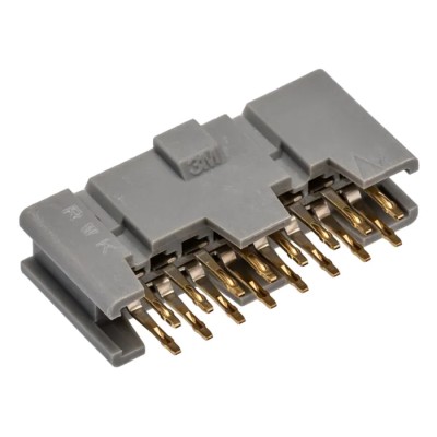 3M 8500 Series Straight Through Hole PCB Socket, 16-Contact, 2 Row, 2.54 mm Pitch Solder 8516-4500PL