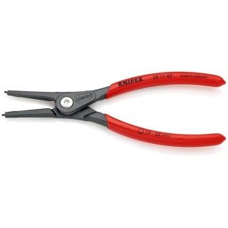 Knipex Precision External Circlip Plier, 180mm Overall Length, Multi-Component Handle, Chrome Vanadium Steel 49 11 A2