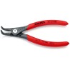 Knipex Precision Circlip Plier 1-Piece, Plastic Coated Non-Slip Handle, Chrome Vanadium Steel, 130mm Overall 49 21 A01