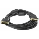 Roline Male DVI-D Dual Link to Male DVI-D Cable 3 m Polyvinyl Chloride Jacket Black 11.04.5535-20