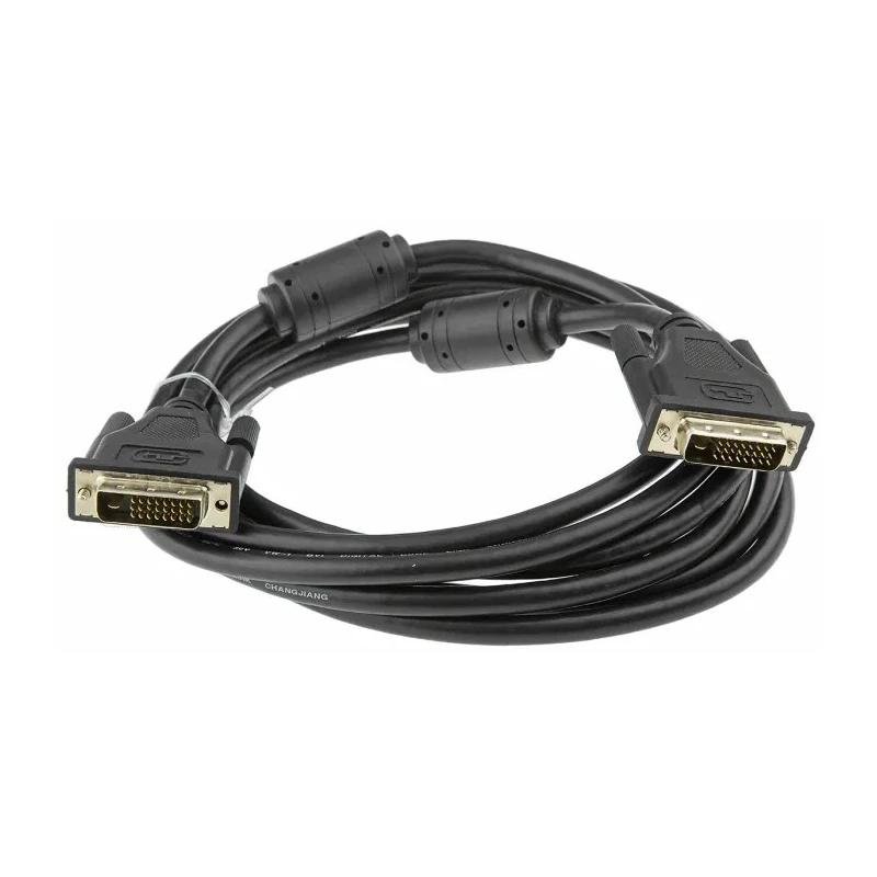 Roline Male DVI-D Dual Link to Male DVI-D Cable 3 m Polyvinyl Chloride Jacket Black 11.04.5535-20