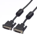 Roline Male DVI-D Dual Link to Male DVI-D Cable 3 m Polyvinyl Chloride Jacket Black 11.04.5535-20