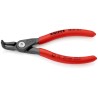 Knipex 1-Piece External Circlip Plier, 130mm Overall Length, Polished Finish, Chrome Vanadium Steel 48 21 J11