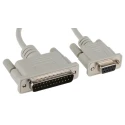 Roline Male D-Sub 25-Pin, D-Sub 9-Pin to Female RS232 Serial Cable 1.8 m PVC Jacket 11.01.4618-50