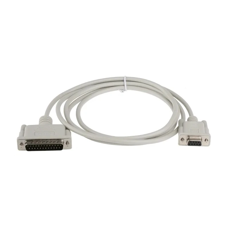 Roline Male D-Sub 25-Pin, D-Sub 9-Pin to Female RS232 Serial Cable 1.8 m PVC Jacket 11.01.4618-50