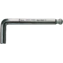 Wera L Metric Hex Key Set Chrome Plated Hex Size 10 mm, Long and Short Arm 125 mm 05133158001
