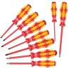 Wera Phillips, Pozidriv, Slotted, Torx Insulated Screwdriver Set 9-Piece IEC 60900 Czech Republic 05133355001