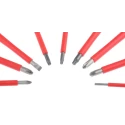 Wera Phillips, Pozidriv, Slotted, Torx Insulated Screwdriver Set 9-Piece IEC 60900 Czech Republic 05133355001