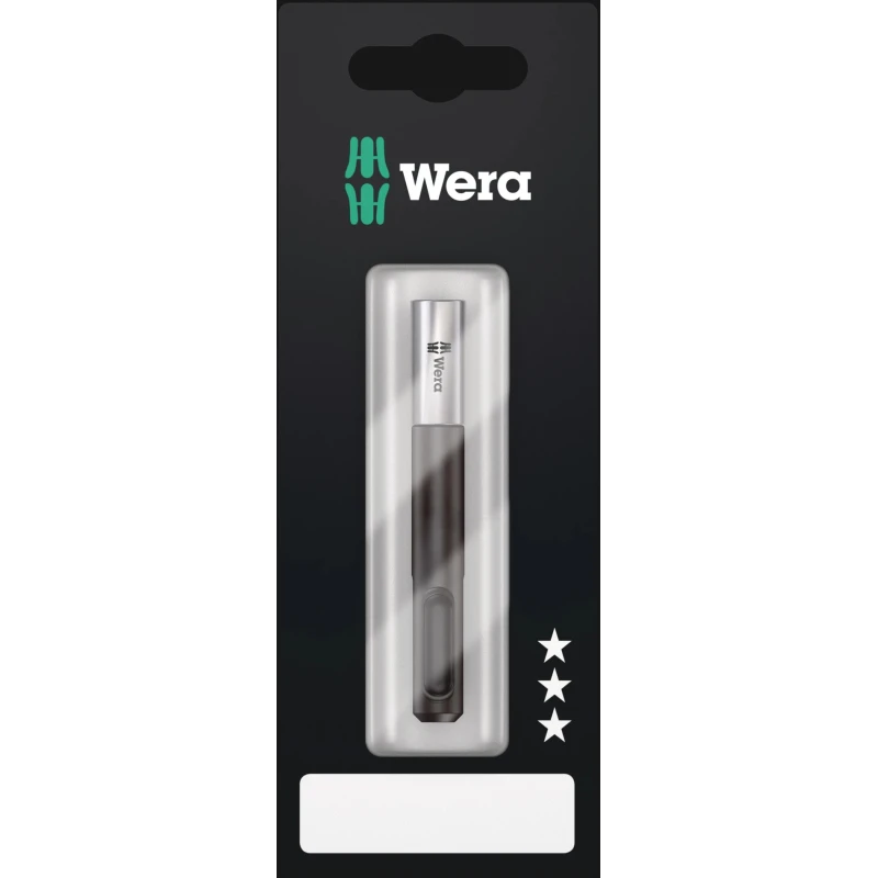 Wera Hex Bit Holder 6.35 mm Drive Size, 79 mm Overall Length 05134021001