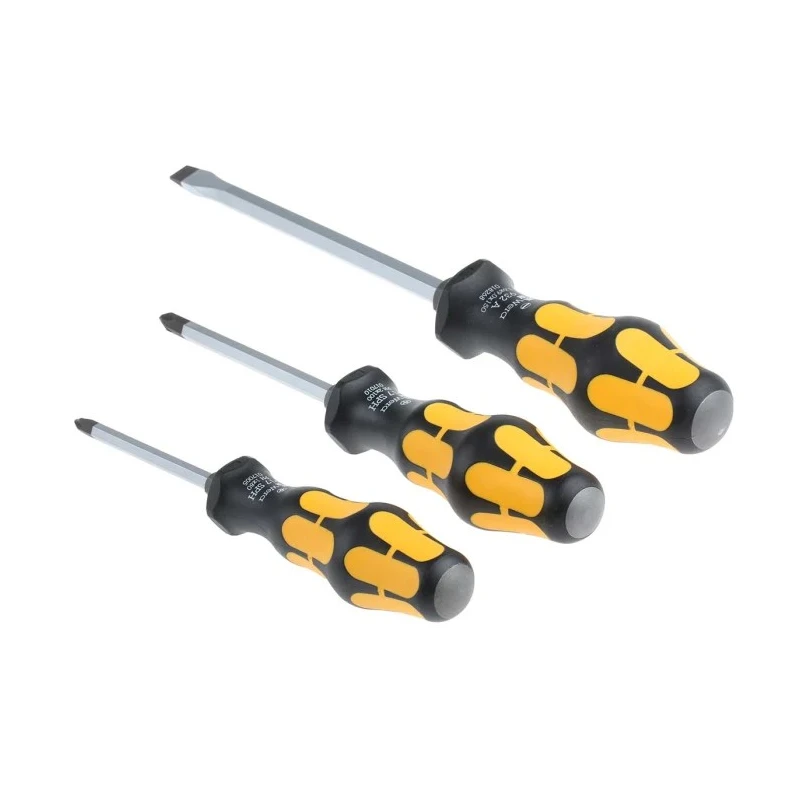 Wera Phillips, Pozidriv, Slotted, Torx Standard Screwdriver Set 13-Piece 05133285001