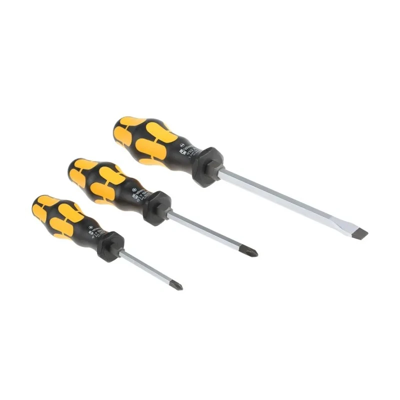 Wera Phillips, Pozidriv, Slotted, Torx Standard Screwdriver Set 13-Piece 05133285001