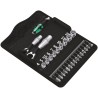 Wera Hex, Hex, Hex-Plus, Phillips, Pozidriv, Square, Torx Screwdriver Bit Set 27 Pieces 1/4 in Drive Chrome 05135918001