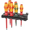 Wera Insulated Phillips, Slotted, Square Screwdriver Set 6-Piece 05347777001
